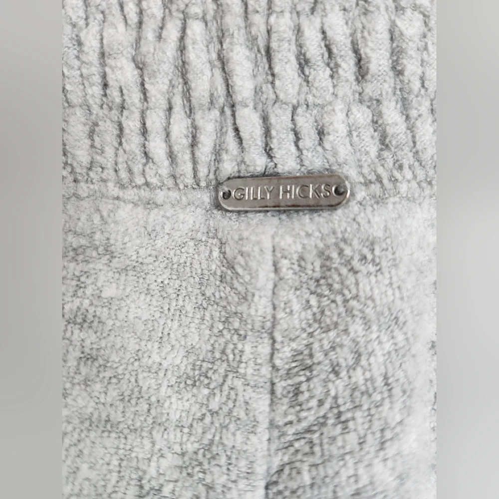 Gilly hicks Terry Cloth jogger with pockets grey medium. - Picture 6 of 7